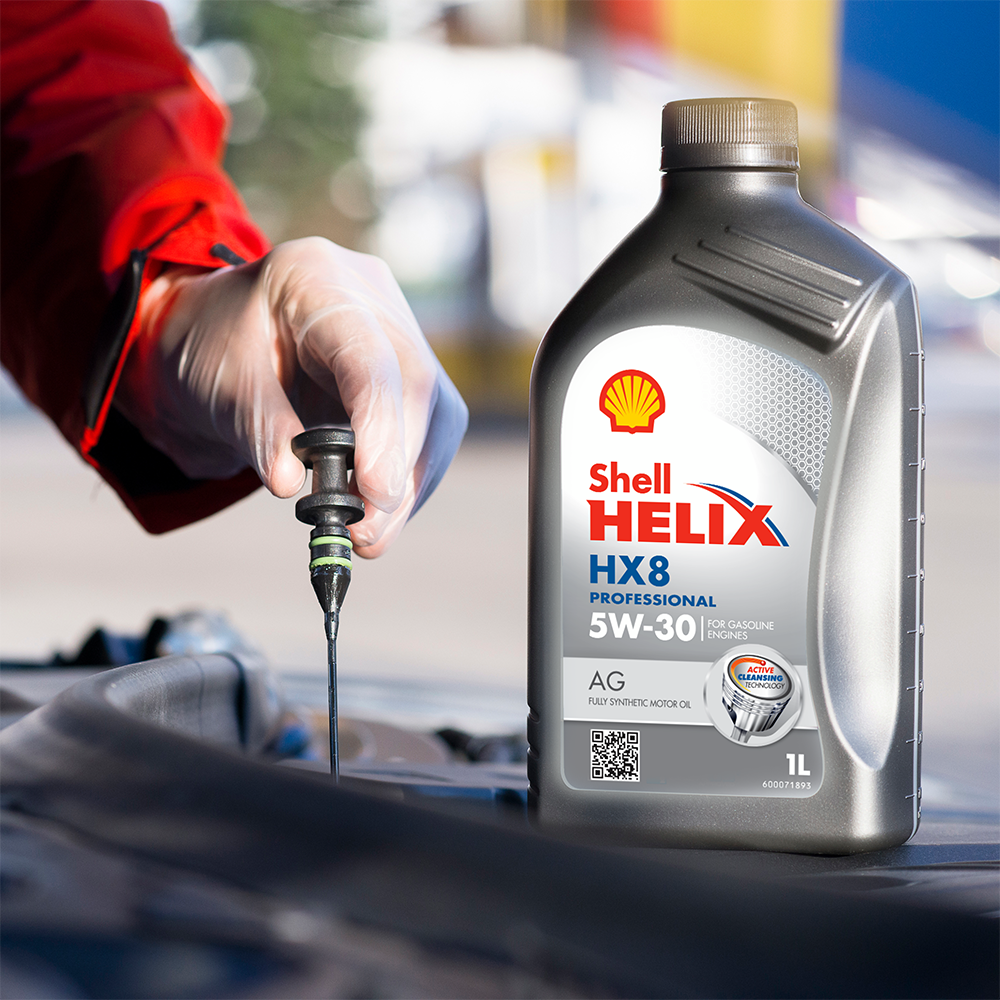 Моторна олива Shell Helix HX8 Professional AG 5W-30